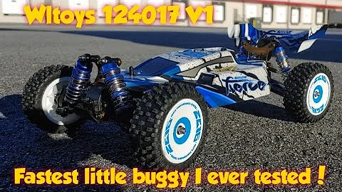 How fast is the Wltoys 124017 Version 1 out the box????