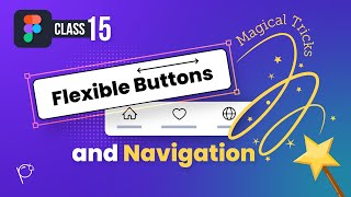 How to Design Flexible Button and Navigations in Figma (hindi) #Figma #FigmaTutorial #AutoLayout