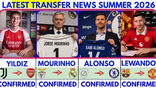 🚨LATEST CONFIRMED TRANSFER NEWS AND RUMOURS TRANSFER NEWS  2026| Mourinho to madrid😱 Alonso chelsea🚨 screenshot 4