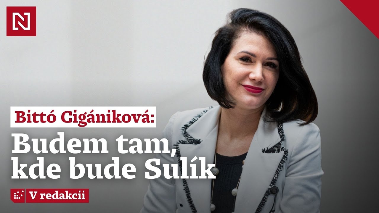 Poslankyňa Bittó Cigániková: Budem tam, kde bude Sulík