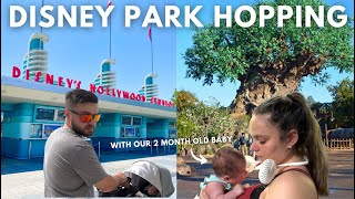 Disney World Park Hopping with Our Baby | Hollywood Studios and Animal Kingdom - Day 2 by Meg n' Dave 535 views 9 months ago 29 minutes