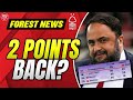 Forest up to 28 points talksport suggest 2 points back on appeal nottingham forest news