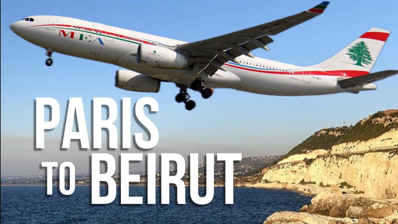 Flying Lebanon's Flag Carrier! MEA A330-200 Economy | Paris–Beirut