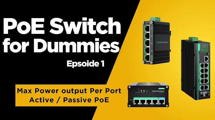 PoE Switches for Dummies: Must-Know Tips Before You Buy!
