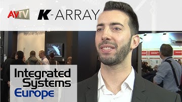 K-array’s unique line arrays feature Pure Array Technology | AVTV On Demand