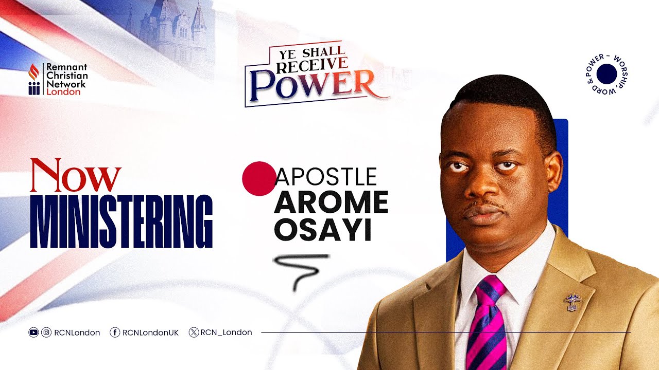 Apostle Arome Osayi - Ye Shall Receive Power ||Power & Prophetic Service