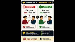 Spoken English Errors 40|#english |#spokenenglish |#englishgrammar |#englishspeaking |