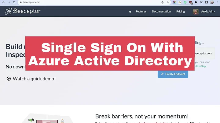 How to setup SSO with Azure Active Directory (SAML) - Beeceptor