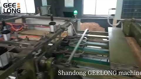 L type core veneer finger joint machine