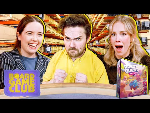 Let's Play ROBOT QUEST ARENA | Board Game Club