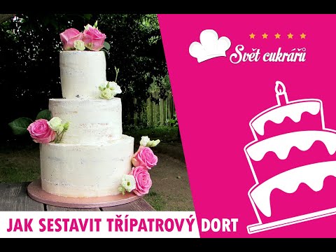 Video: Jak Upéct Svatební Dort