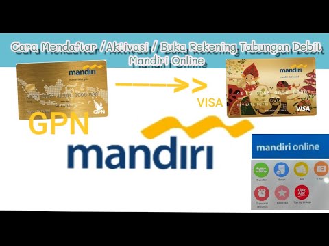 Cara Daftar E-BANKING MANDIRI dan Cara Aktivasi Menggunakan Aplikasi MANDIRI ONLINE. 