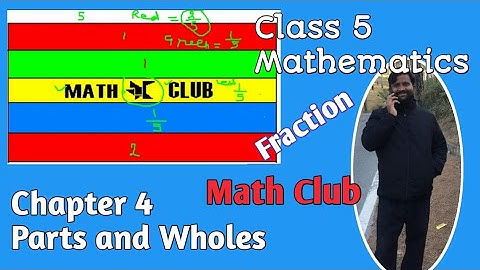 Mathmagic Class 5 | Chapter 4 Parts and Wholes | Math Club Flag | Part 4 | NCERT Math Class 5 |