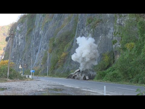 ლოდის აფეთქება სარფში