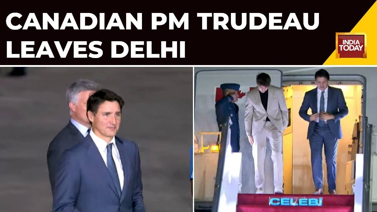 Trudeau leaves for Canada after at least 36-hour delay due to plane snag -  India Today