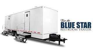 Restroom Trailer Rentals | The Blue Star