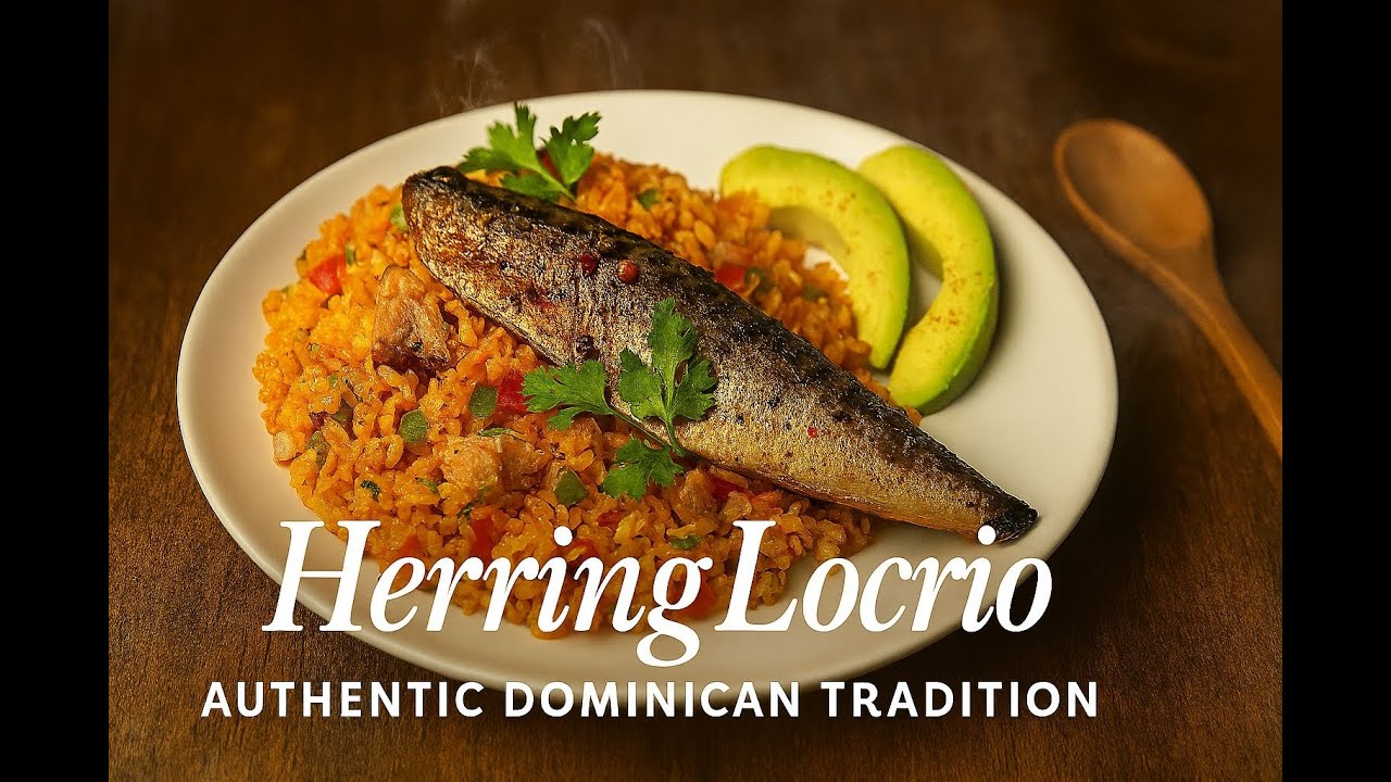 Smoked Herring Locrio | Traditional Dominican Rice with Bold Flavor 🇩🇴