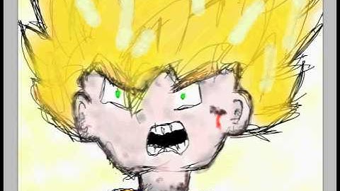 Speedpaint Goku / Using Paint.NET & Wacom Bamboo Fun