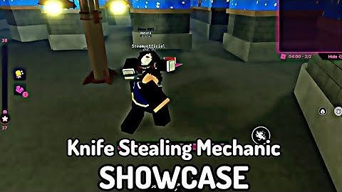 Ink game: Knife Stealing Mechanic Showcase  