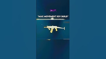 THE *MAX MOVEMENT* KSV BUILD on WARZONE 👑 #warzone #callofduty #bo6 #rebirthisland #cod #shorts