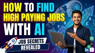 How To Find High Paying Jobs With Al | #ai #aivideo #aijobs #aijobloss 