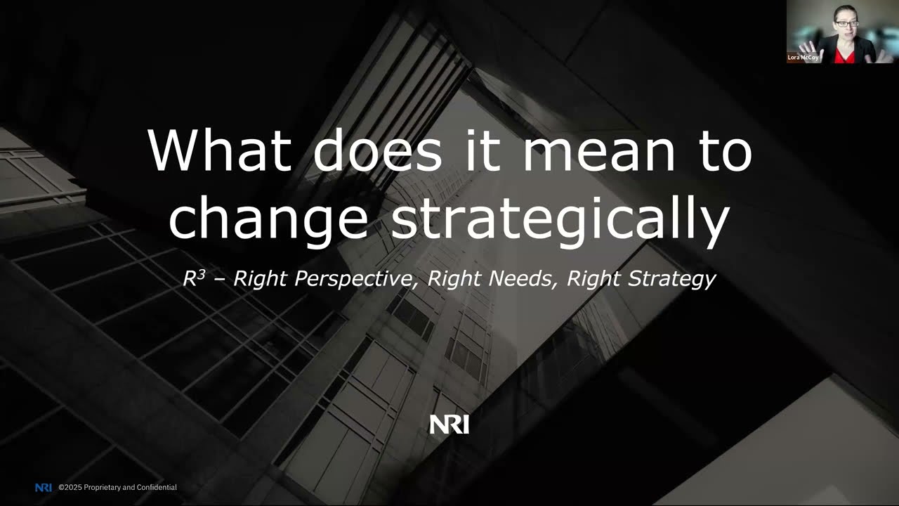 20251030 Tampa Bay IIBA Strategically Driving Agility with Lora McCoy