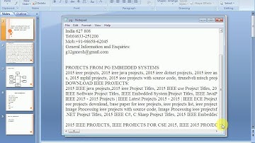 2015 EMBEDDED ARM BASED REMOTE MONITORING AND CONTROL SYSTEM FOR