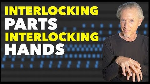 Easy Parts Interlock to Create Saturated Textures | Beautiful Piano Trick