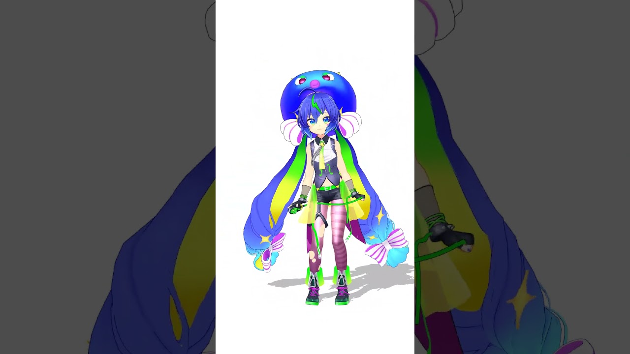 公式】VOCALOID6 音街ウナ Spicy【モデル配布】 #shorts #音街ウナ