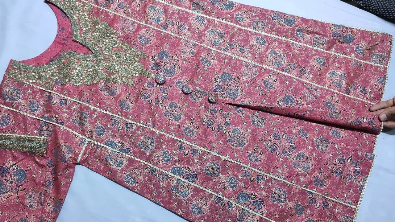 Farshi shlwar for box plate kurti cutting #summer kurti cuttingstitching Kurti cuttingstitchingideas