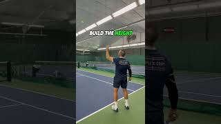 Want a Better Kick Serve? Build the Height 🎾 #Shorts #tennis #serve