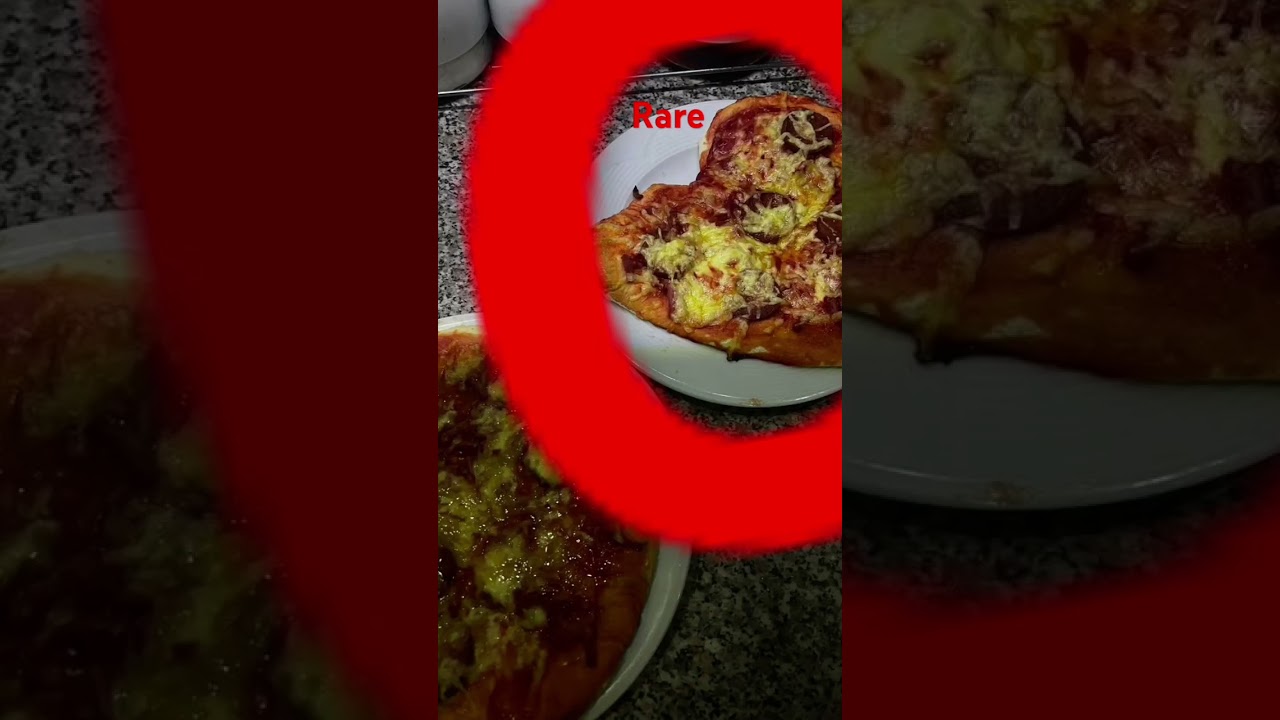 Rare pizza hart