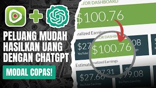 ChatGPT + Rumble : Hasilkan $100.76 Per Bulan Modal Copy Paste Saja - Cara Dapat Uang dari Internet
