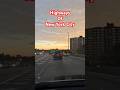 #highway of #newyorkcity #goldenhour #sunrise #newyork #nyc #driving #travel #outdoor #viral #car