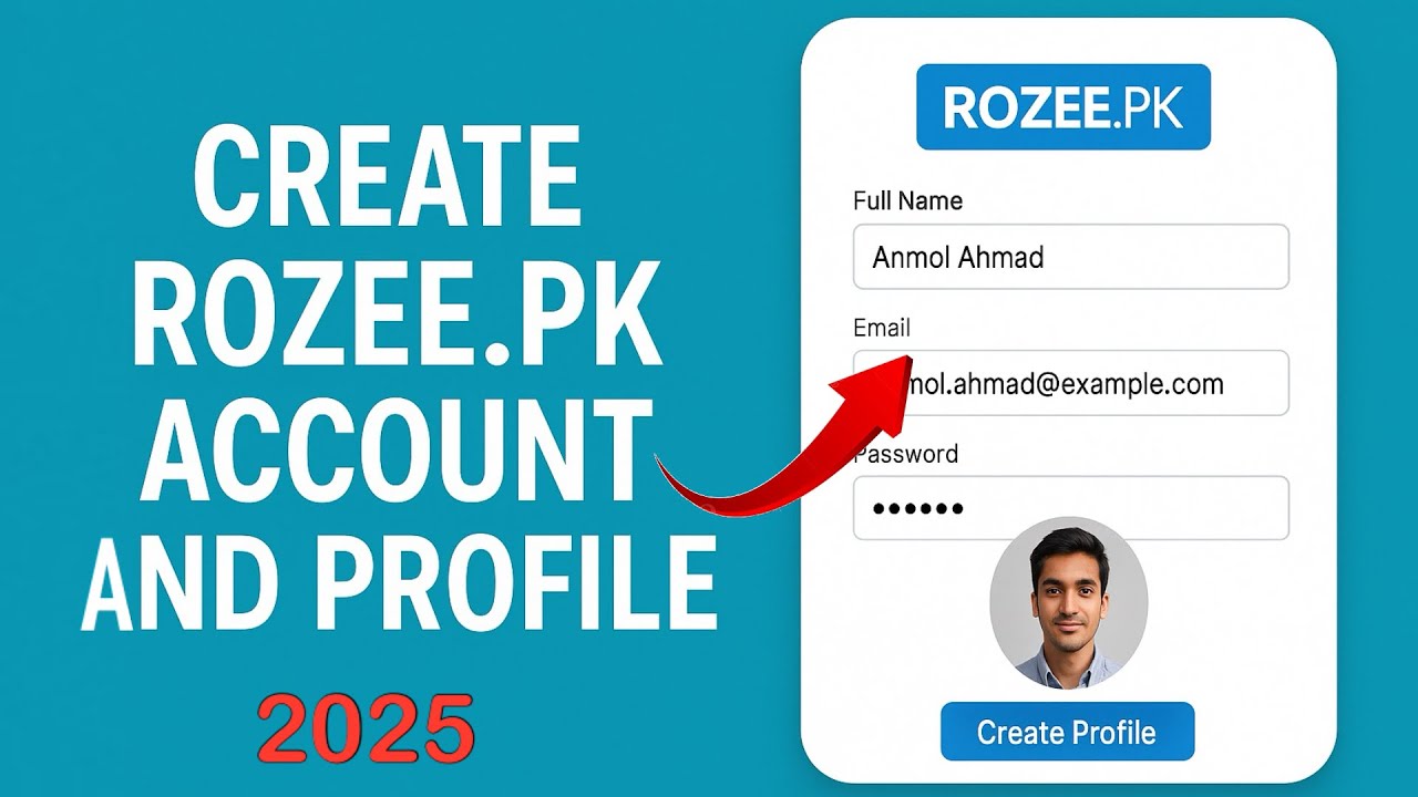 Rozee pk create account 2025 || Rozee pk profile kaise banaye || rozee.pk account sign up