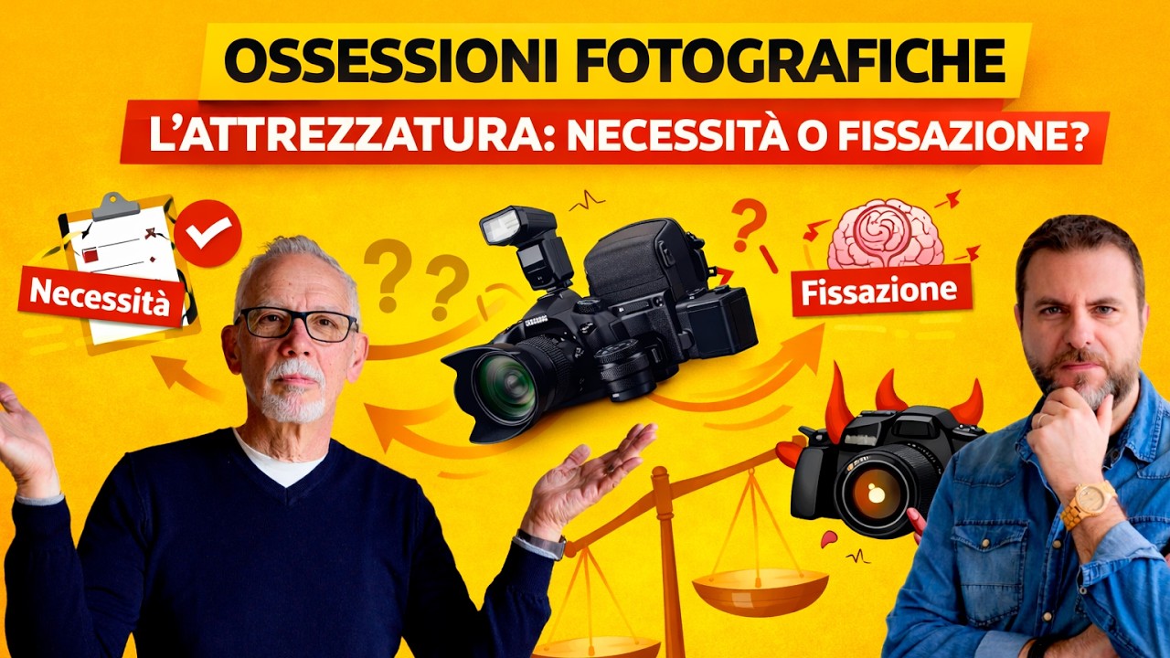 Ossessioni Fotografiche : L'attrezzatura - necessità o fissazione ?