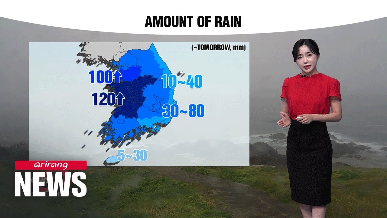 [Weather] Heavy rain all over the country until tomorrow - YouTube