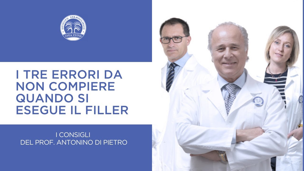 I tre errori da non compiere quando si esegue il filler