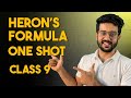 Heron's Formula One Shot | Class 9 | Chapter 10 | Vivek Regmi