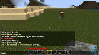 Minecraft bukkit server 1.7.3 Tutorial Plugin My Warp by BukkitSupport
