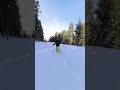 Knee brace skiing