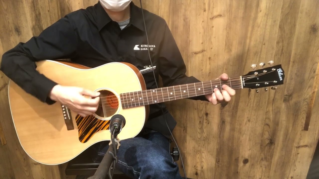 Gibson J-35 FADED 30's #20463082 試奏動画 - YouTube