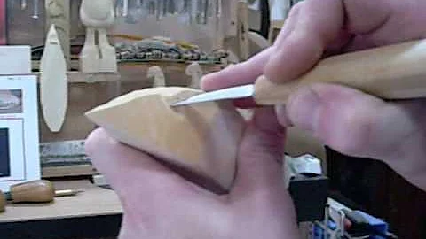 Woodcarving w/ Allen Goodman: Carving a basic eye ...
