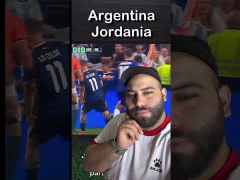 بأي قانون هذه لم تحتسب لمسة يد ! 🤯🤷🏻‍♂️ #الاردن #الارجنتين #ميسي