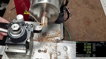Minilathe Tailstock DRO modification (Part 3: Thumbscrews, assembly, and testing)