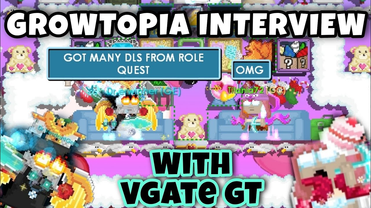 EASY PROFIT BY ALL ROLE QUEST || GROWTOPIA INTERVIEW WITH 