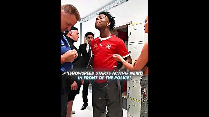 The moment IShowSpeed got arrested in Switzerland 😭 #ishowspeed