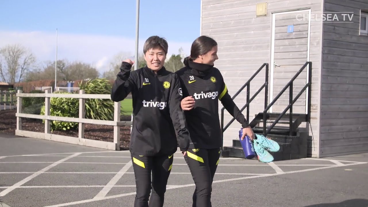 They're back! Gym, shooting drills, celebrations and more! | Chelsea Women Unseen