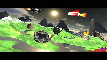 Teapot Wars by Craig Holland | Render Monkey Graphics Project