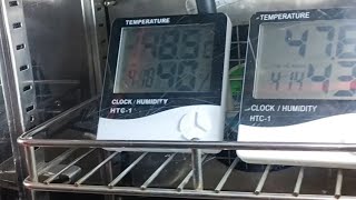 #Humidity Chamber # Thermo Hygrometer #Humidity Data logger # ITS-90#Calibrate compression method #
